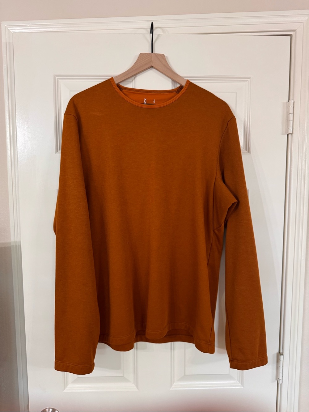 Arc'teryx Men's Long-Sleeve Crewneck - Rust Orange
